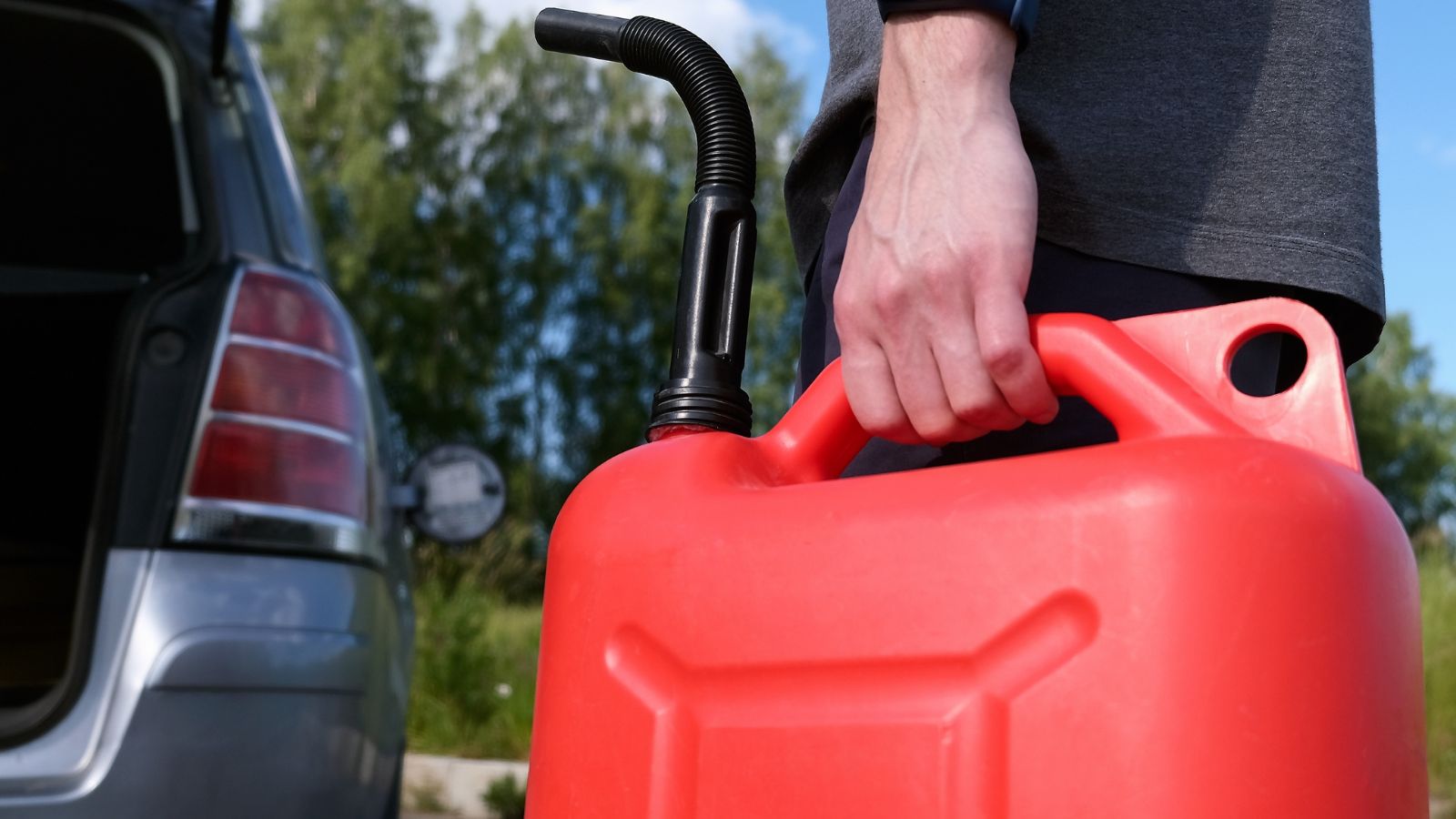 gasoline container