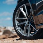 wheel of sports car