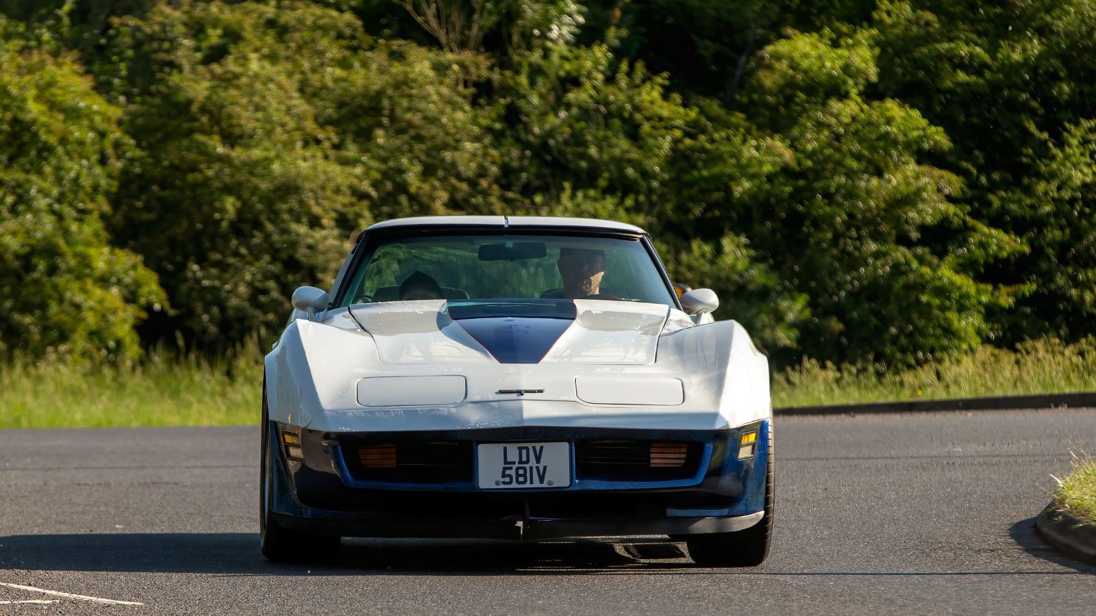 1980 white Chevrolet Corvette classic