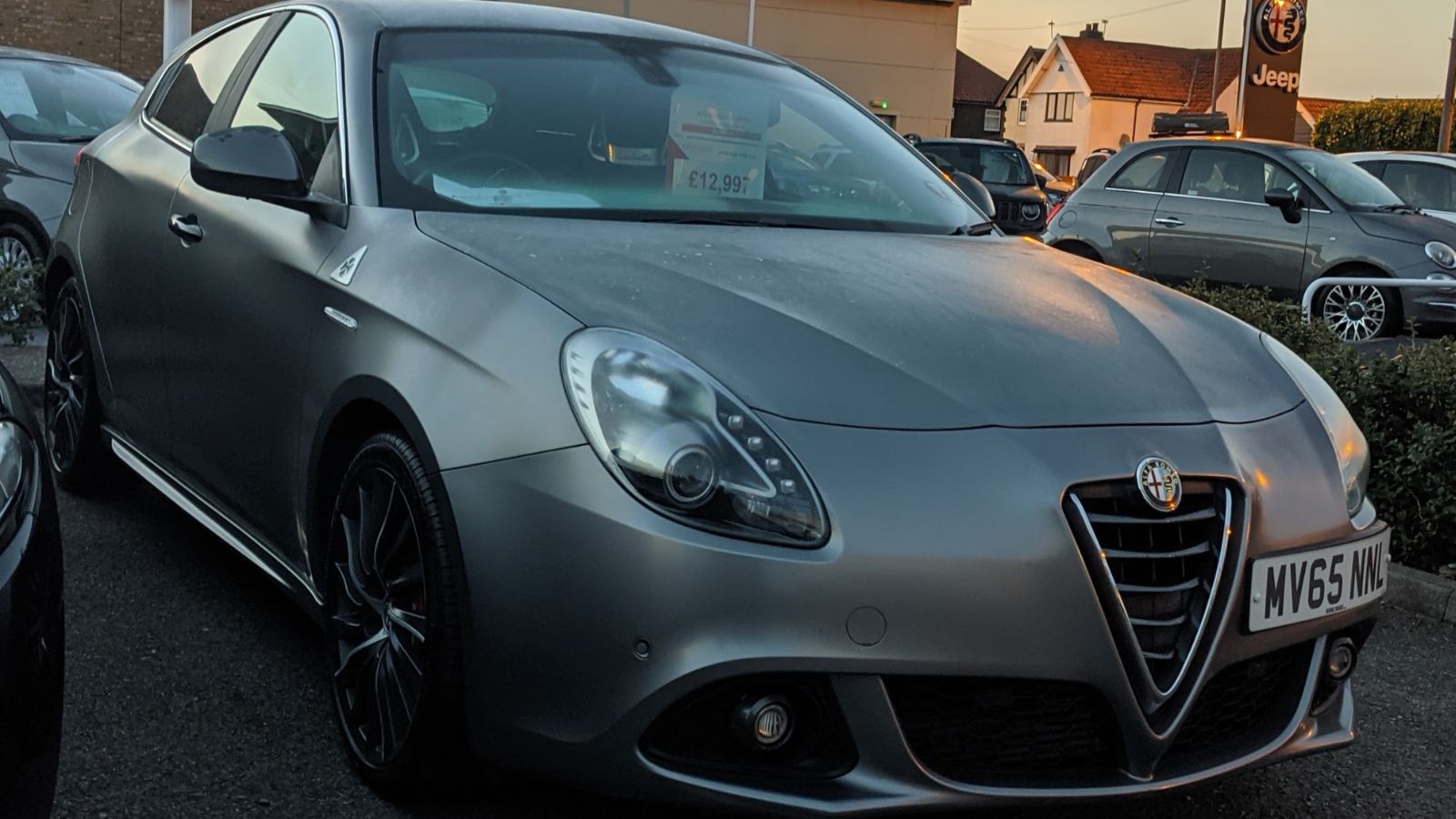 2015 Alfa Romeo Giulietta Quadrifoglio Verde TB