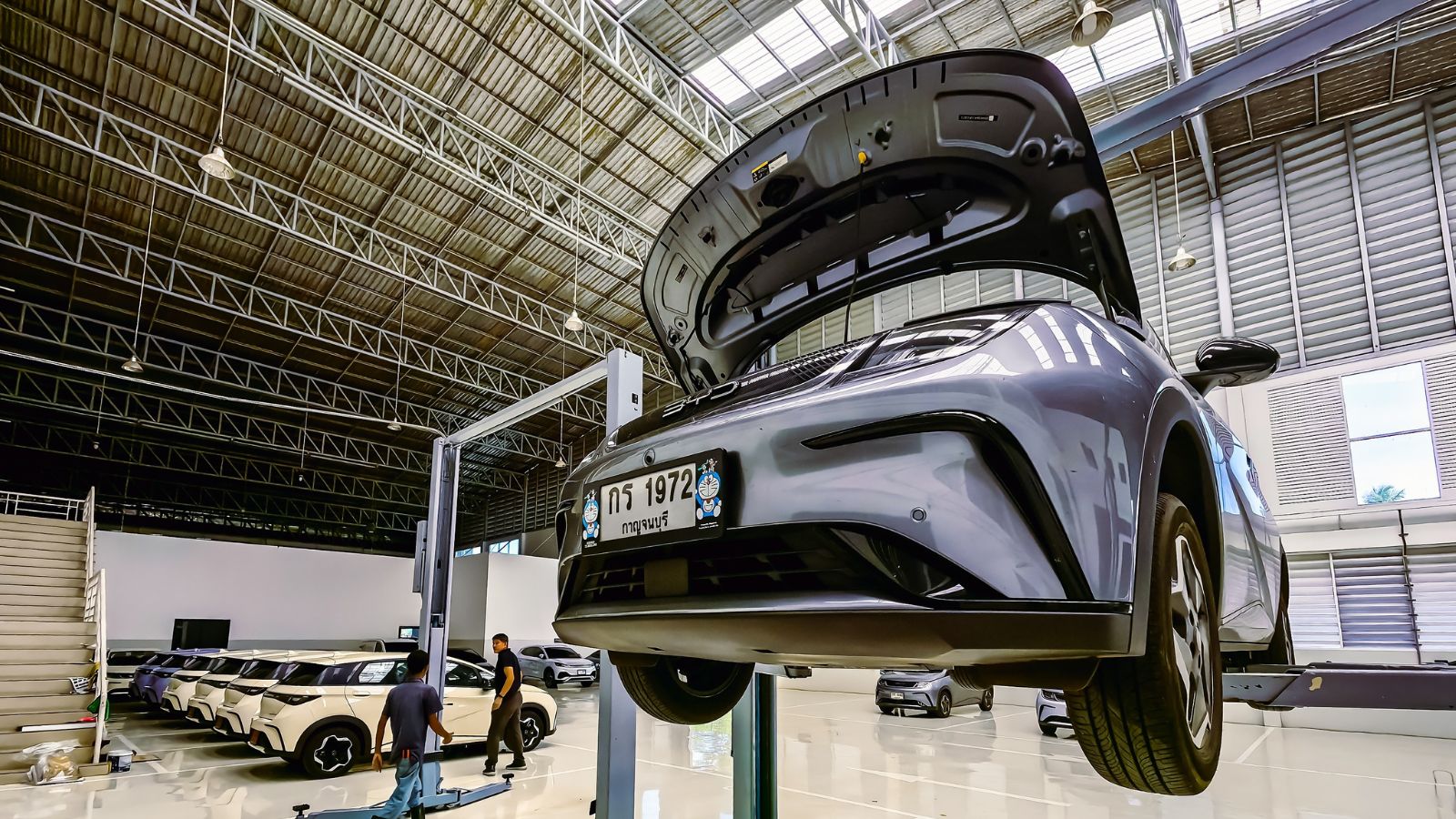 BYD EV car repair