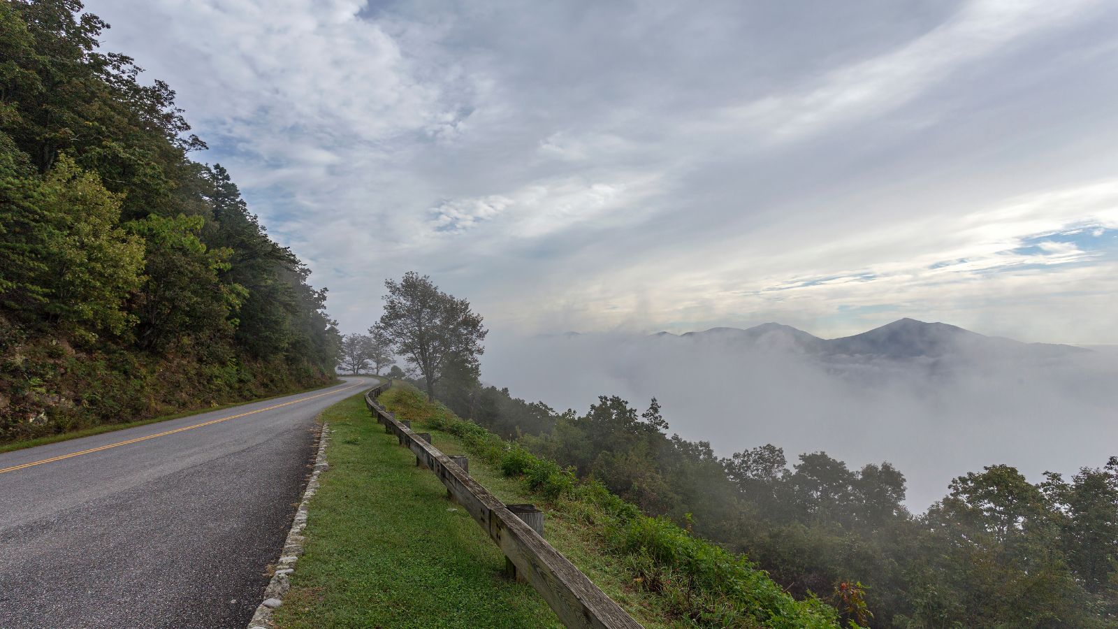 Blue Ridge Parkway clouds VA1