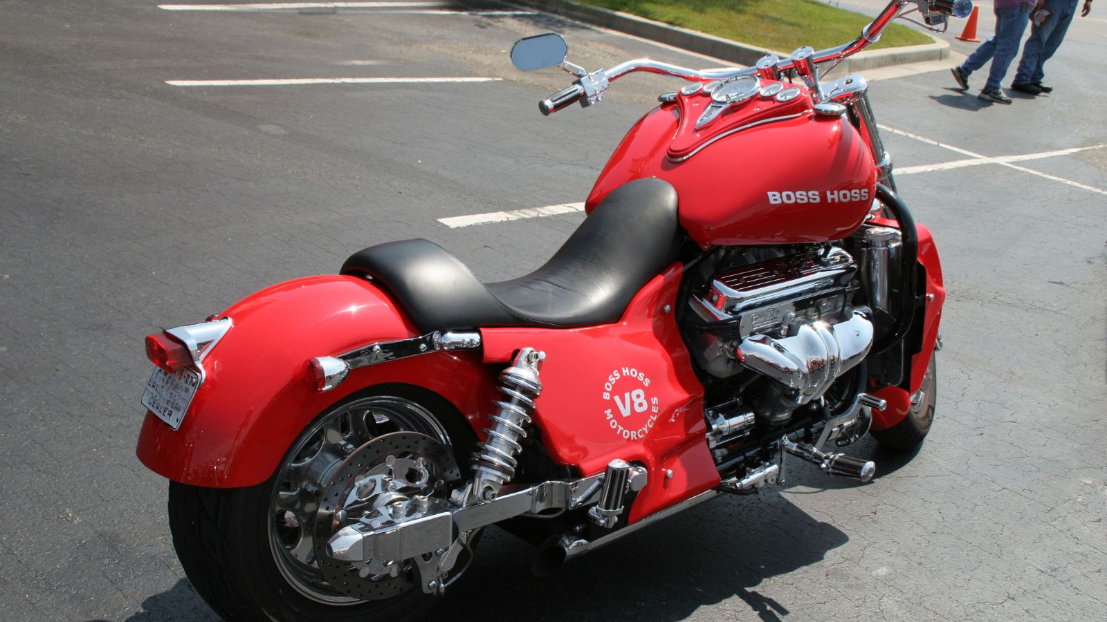 Boss Hoss V8 motorcycle