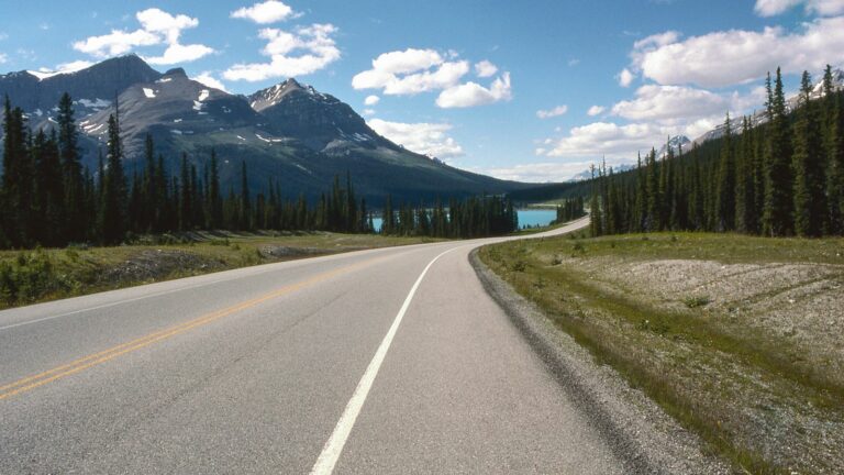 Bow Lake - Icefields Parkway, Alberta, Canada - Summer 1990