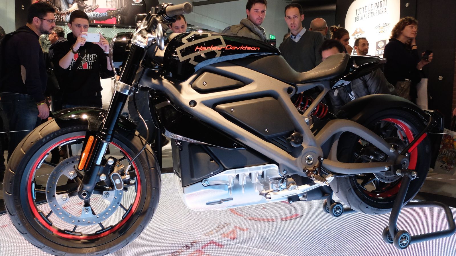 Harley Davidson Livewire at Motorcycle Live 2014