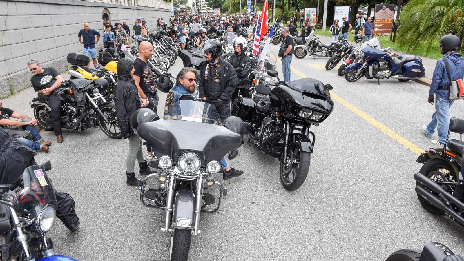 Harley Davidson motorbike