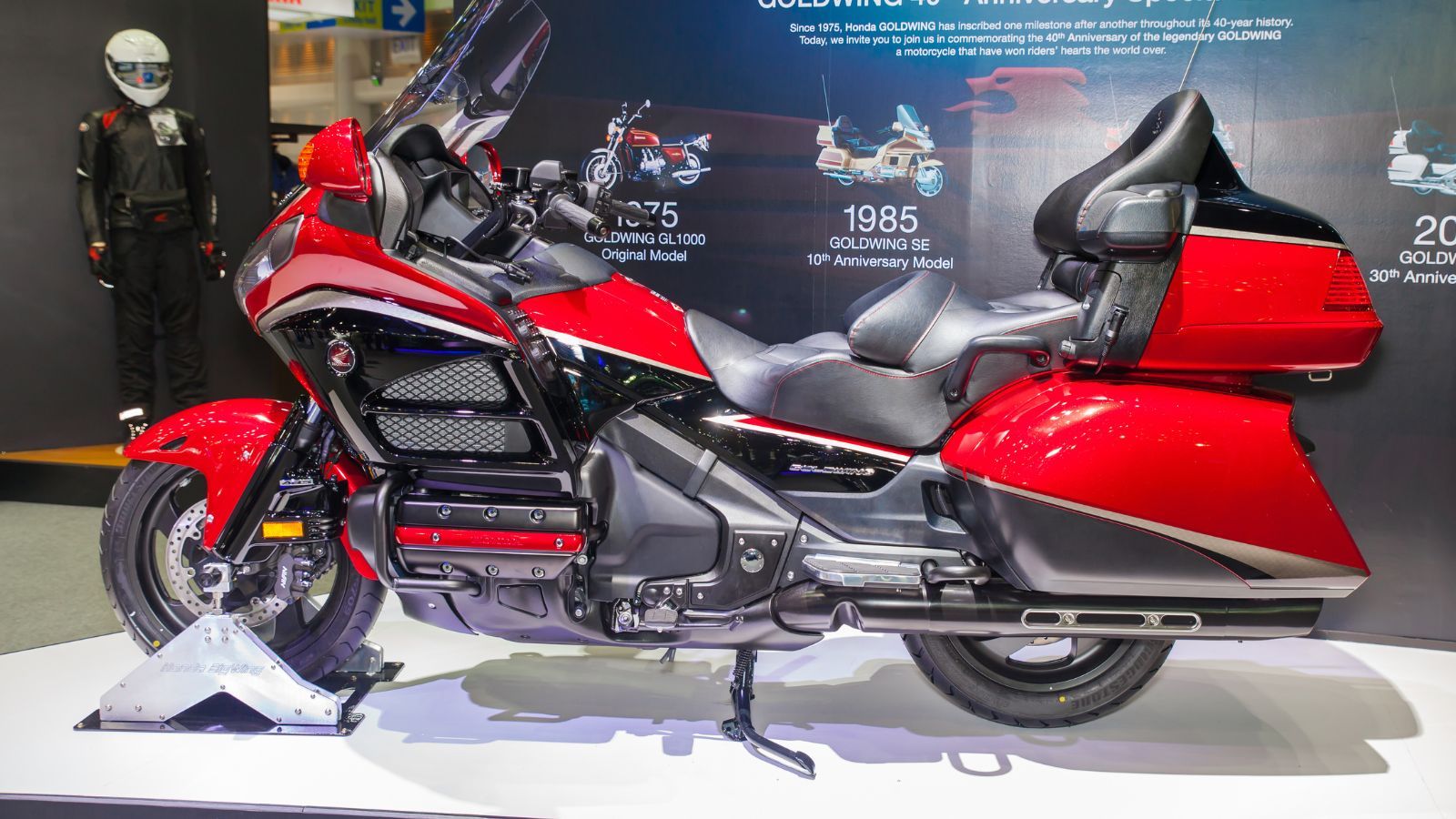 Honda GOLD Wing F6C on display at MOTOR EXPO 2014
