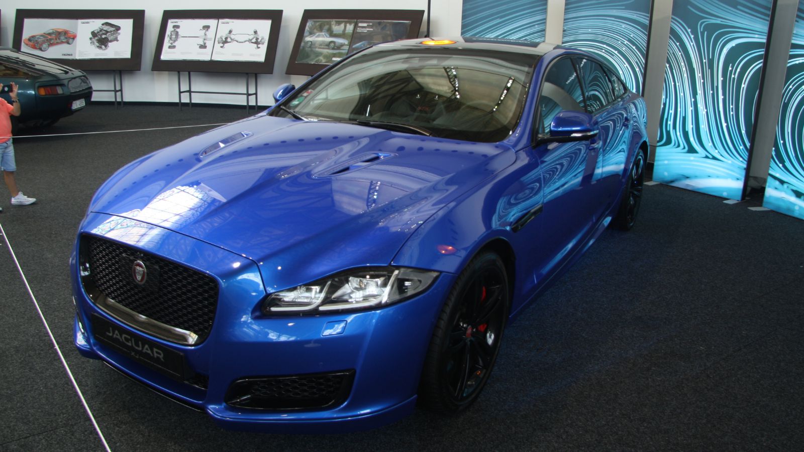 Jaguar XJ at Legendy 2018 in Prague