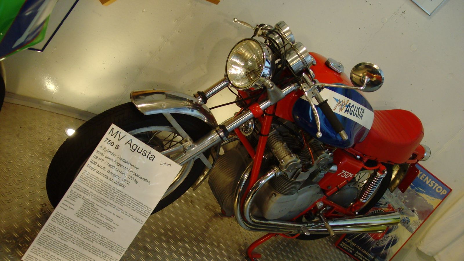 MV Agusta 1972 750 S at Boxenstop Car And Toy Museum