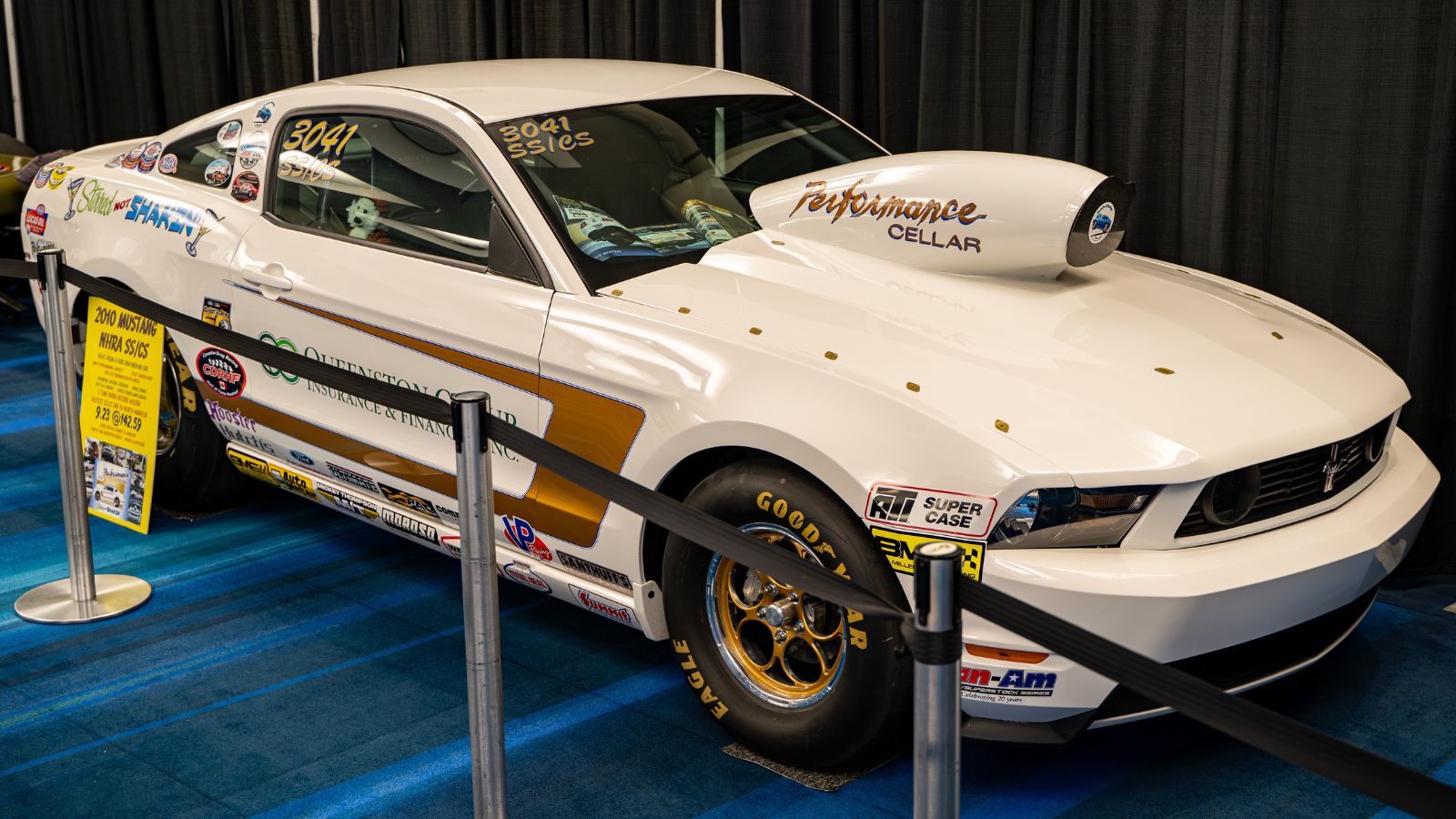 Modified car at the 2025 Canadian International AutoShow