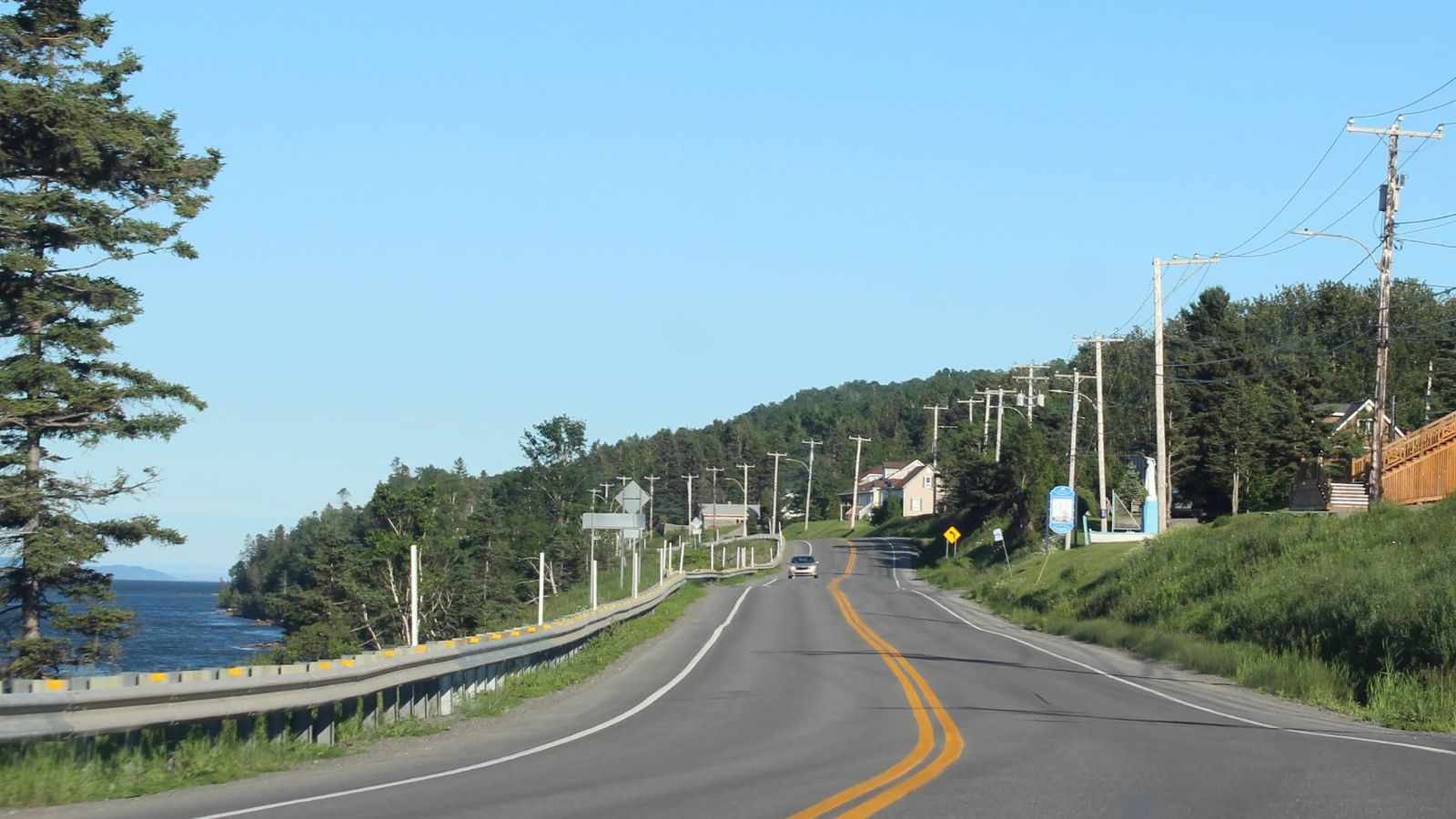 Quebec Highway 132 - North Shore of Gaspe Penninsula - 01