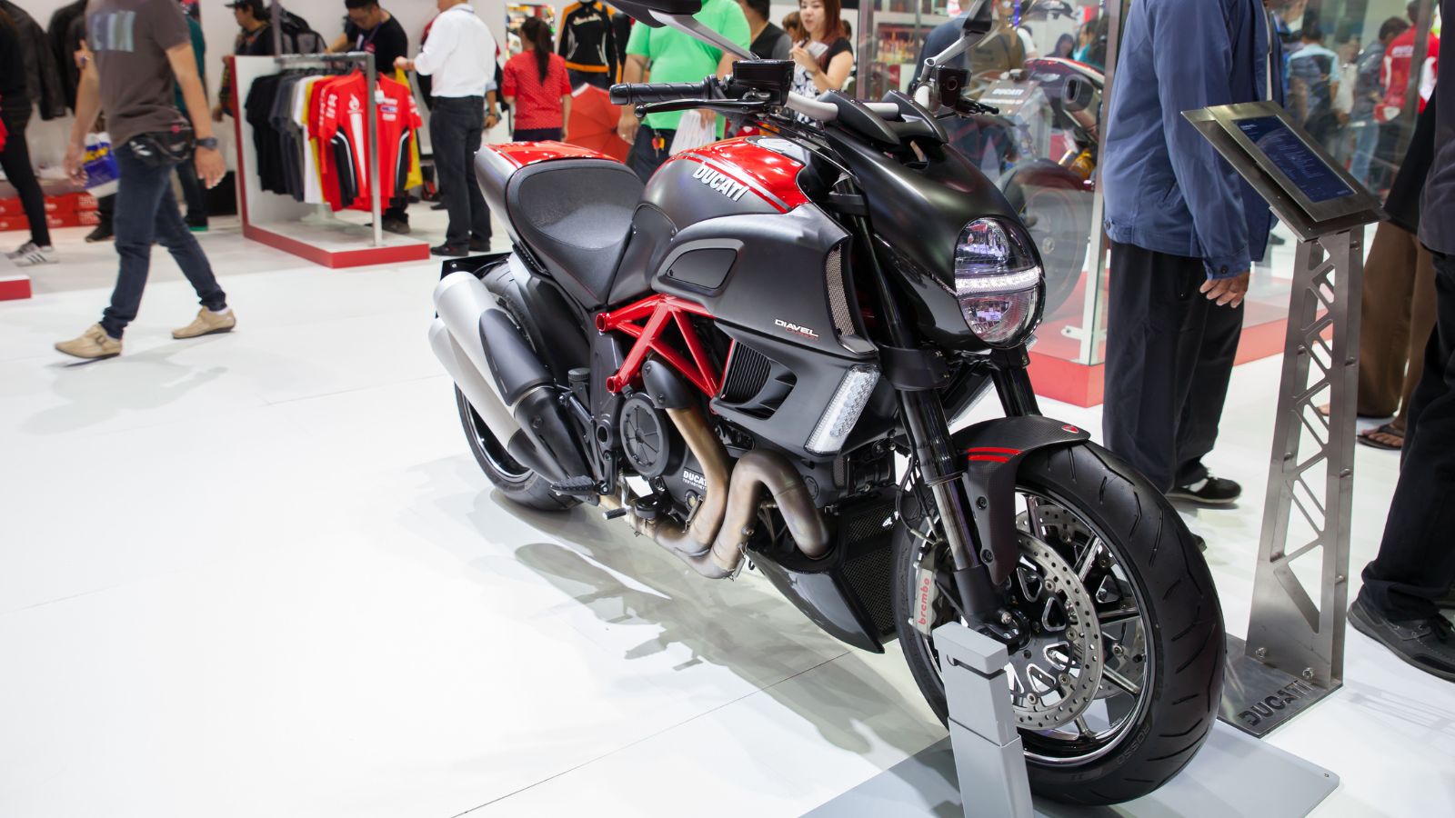 Red Ducati Diavel