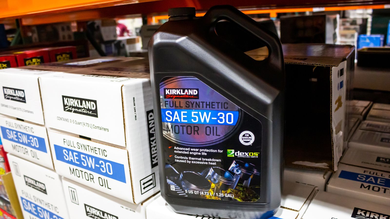 SAE 5W-30 motor oil