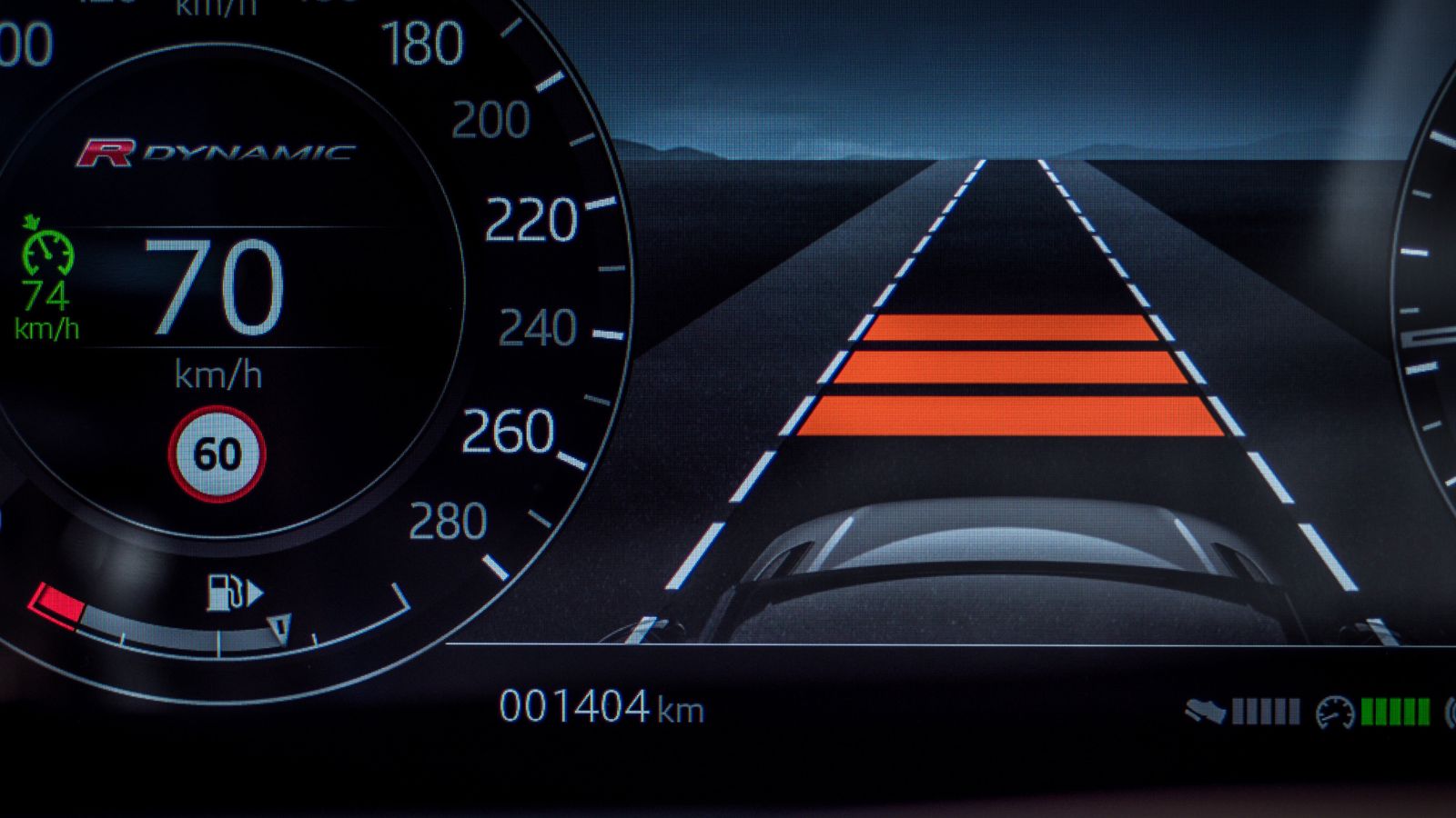 activated adaptive cruise control